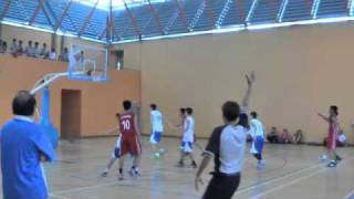 B Div Nat Bball 25 Apr 11 Unity Sec v Jurong Sec Q1 [upl. by Fosque]