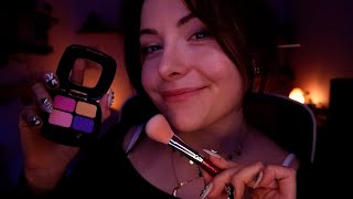 ASMR  Ton amie bavarde te maquille avant ta soirée [upl. by Ephraim]