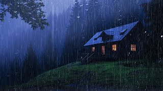 Eliminate Anxiety to Fall into Deep Sleep Instantly in 3 Minutes  Heavy Rain amp Big Thunder  3hz [upl. by Adym]