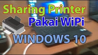 Cara Sharing Printer Melalui WiFi Windows 10 [upl. by Denn]