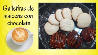 GALLETAS DE MAICENA CON CHOCOLATE [upl. by Oiredised]