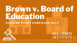 Brown v Board of Education  BRIs Homework Help Series [upl. by Edwin]