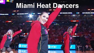 Miami Heat Dancers  NBA Dancers  11172021 dance performance  Heat vs Pelicans [upl. by Mharba602]