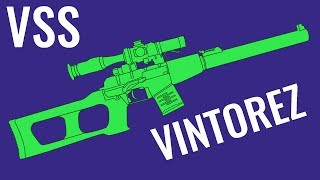 VSS Vintorez  Comparison in 10 Different Games [upl. by Marcellus]