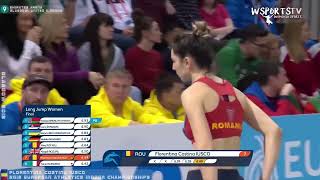 Florentina Iusco  Long Jump  2019 European Indoor Championships [upl. by Yesnil746]