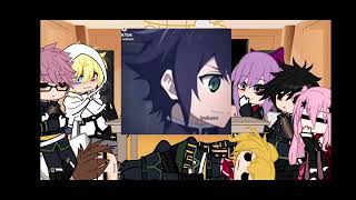 React to Seraph of the endMikaYuufrcapcut gachaclub [upl. by Lehacim]