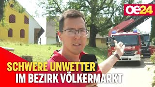 Schwere Unwetter im Bezirk Völkermarkt [upl. by Whittemore]