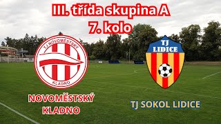 Novoměstský Kladno  TJ Sokol Lidice [upl. by Bertsche]