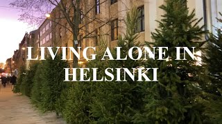 Friday vlog  Working from home spa facial and a cozy evening  Living alone in Helsinki [upl. by Nnailuj]