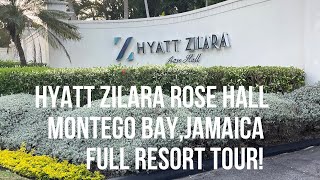 FULL Resort TourHyatt Zilara Rose Hall Montego Bay All Inclusive Resort 2023 Jamaica review [upl. by Sucramraj]