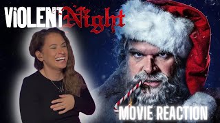 Violent Night Movie Reaction  First Time Watching…a BLOODY good time [upl. by Nosila]