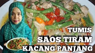 Cara Membuat Tumis Kacang PanjangResep Tumis Kacang Panjang Saos TiramOseng Oseng Kacang Panjang [upl. by Limoli398]