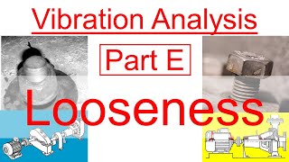 Part 34  Vibration Analysis  Part E Looseness [upl. by Aehta]