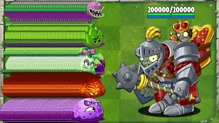 100 Plants vs Team Fairy Tale Zombies LEVEL 10  Who Will Win  PvZ 2 Challenge [upl. by Jardena]