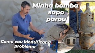 minha bomba sapo paroucomo identificar o problema [upl. by Shirline]