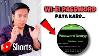 WiFi Password pata kre एक क्लिक में 🤯🤯 Shorts ManojSaru [upl. by Etnohs]