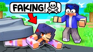 Aphmau Faked BEING MURDERED in Minecraft [upl. by Upton]