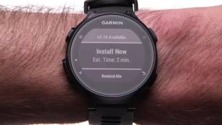 Garmin Forerunner 735XT Pairing with Smartphone [upl. by Trelu]