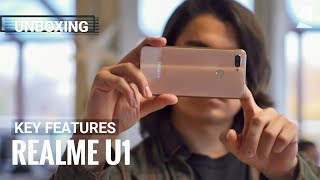 Realme U1 unboxing and key features [upl. by Coke116]