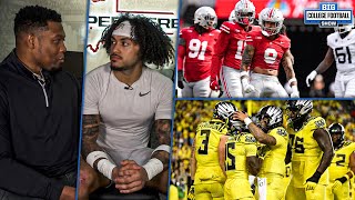 Joshua Perry sits down with Ohio State safety Lathan Ransom ahead of OSUOregon  The BIG CFB Show [upl. by Ungley340]