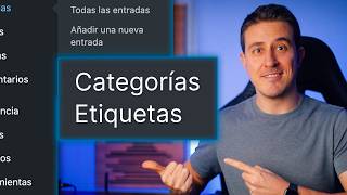 Cómo usar CATEGORÍAS y ETIQUETAS en Wordpress [upl. by Peers]