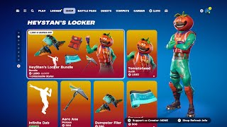 Fortnite Item Shop September 11th 2024  NEW HEYSTAN’S LOCKER BUNDLE [upl. by Nieberg993]