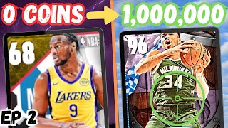 Sniping from 0 to 1000000 MT in NBA 2K25 2 [upl. by Auqeenwahs]