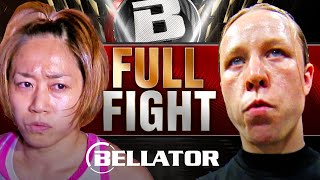 Classic Catchweight Fight  Sarah Schneider v Megumi Fujii 藤井 恵  Full Fight  Bellator 21 [upl. by Oicaro295]