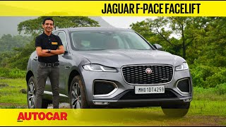 2021 Jaguar FPace review  Inside job  First Drive  Autocar India [upl. by Stone]