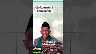 Bondo kui yo penting tp ojo kebangetan [upl. by Alleen940]