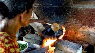 Sinhala achcharu  Authentic recipe from Sri Lankan village  Pickled green papaya recipe [upl. by Bolten]