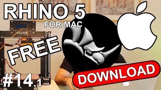 RHINO 5 MAC FREE 3D modelling software [upl. by Stambaugh]