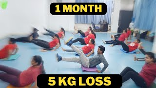 5 Kg Weight Loss  1 Month Weight Loss Program Video  Belly Fat and Full Body Workout Video [upl. by Wendye15]