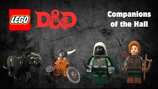 Drizzt amp the Companions of the Hall Lego Dnd Minifigures [upl. by Aridaj]