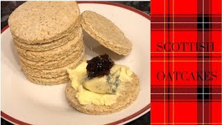 Simple amp easy Scottish oatcakes recipe  Bake with me [upl. by Alrzc]