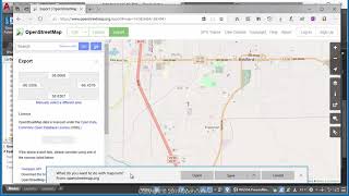 Roads from OpenStreetMap and Google Maps  Spatial Manager™ SR [upl. by Chaudoin]