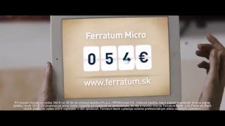 Ferratum Bank  Krátkodobá rýchla pôžička do výplaty ZADARMO [upl. by Borchert]