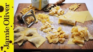 How To Make Pasta Shapes  Jamies Comfort Food  Gennaro Contaldo [upl. by Isadore]