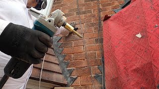 How To Repoint Brickwork Around Bay Window  How To Repair Lead Flashing  Ultimate DIY Guide [upl. by Moir]