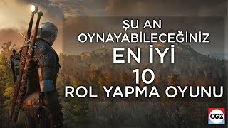 EN10 5  Şu An Oynayabileceğiniz En İyi 10 Rol Yapma Oyunu [upl. by Erreipnaej]