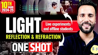 Light Reflection and Refraction with Experiment One Shot 202425  Class 10th Science By Ashu Sir [upl. by Ranna]