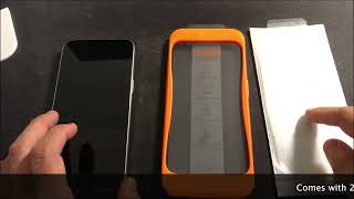 How to install Torras Screen Protector for the Iphone 15 Pro Max  GlassGo Series [upl. by Airahcaz931]