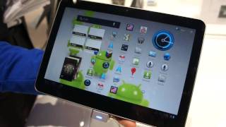 Samsung Galaxy Tab 101  MWC 2011 [upl. by Macdonell699]