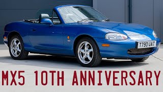 Mk2 Mazda MX5 NB or Miata or Eunos 10th Anniversary Goes for a drive [upl. by Sihtnyc]