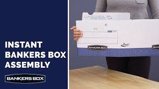 Instant Bankers Box AssemblyPresto [upl. by Nosduj449]