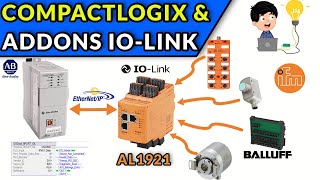 🔵✅IOLINK DEVICES ADDON CON PLC COMPACTLOGIX [upl. by Trueman]