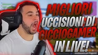 🔥 MIGLIORI UCCISIONI DI CICCIOGAMER89 SU FORTNITE 🔥 [upl. by Pacifica]