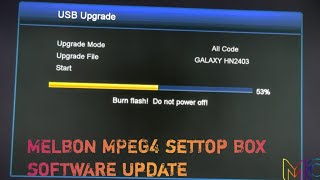 MELBON GALAXY MPEG4 Software Update Mythical Conclusion [upl. by Ayana524]