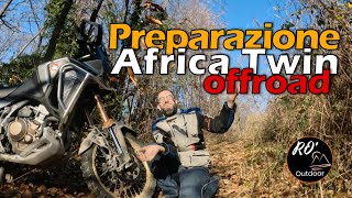 Preparazione Offroad Africa Twin [upl. by Yerfdog]