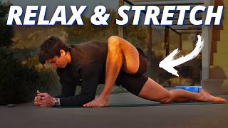 15 Minute Relaxed Stretching Routine FOLLOW ALONG [upl. by Eiliah]